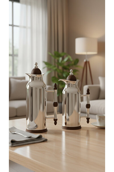 Generic Tea and coffee thermos set with a capacity of 1 liter and 700 ml, in ...