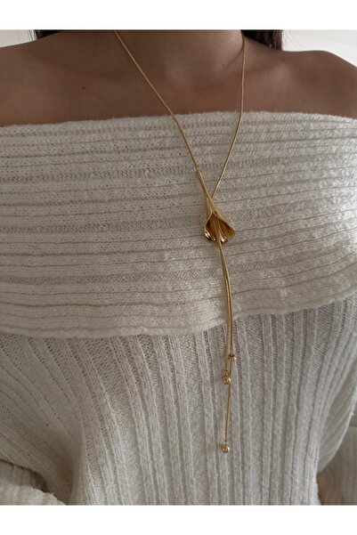 Charmist Çelik lale asansörlü kolye