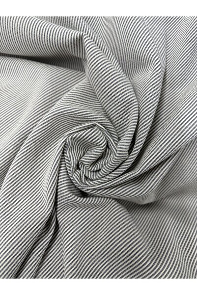 İKRA TEKSTİL MANİFATURA ÇİZGİLİ POLİVİSKON KUMAŞI