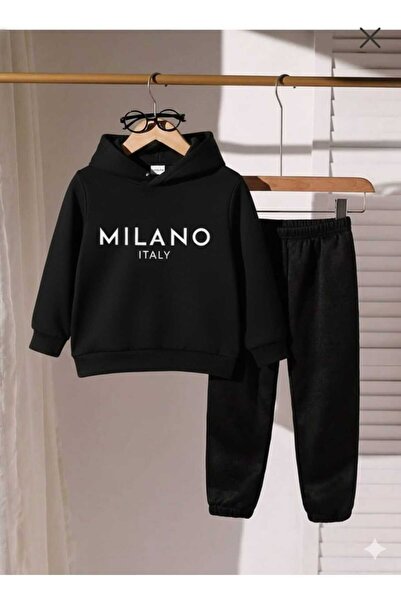 Nice Clothes Παιδικό Σετ Φόρμας με Κουκούλα UNISEX MILANO BASKII