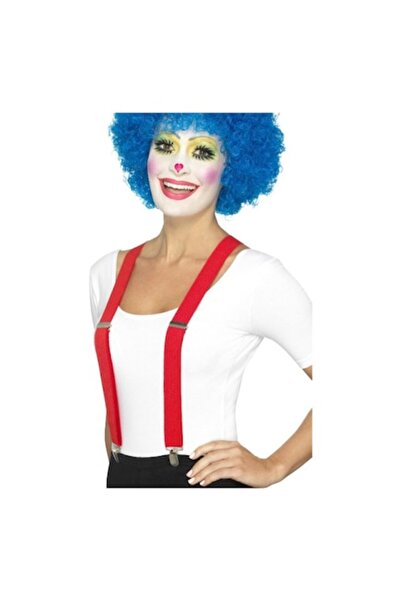 Smiffys Bretele de clovn roșu