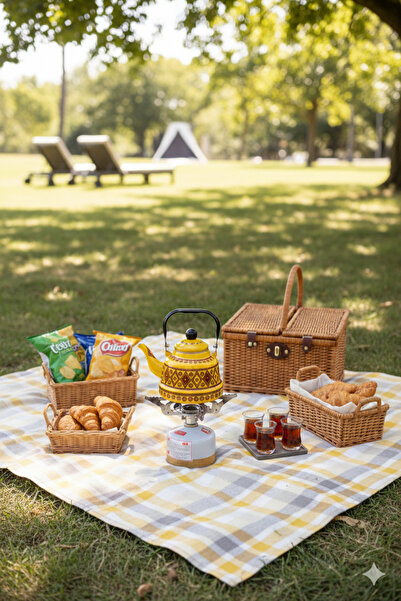Generic Traditional metal teapot with a folk design, 1.7 liters