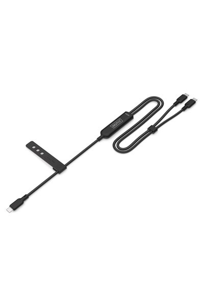 Digitus USB-C 2in1 șarj kablosu, 140W, 1,8 m