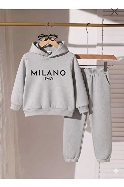 Nice Clothes طقم رياضي للأطفال بغطاء للرأس يونيسكس ميلانو باسكي