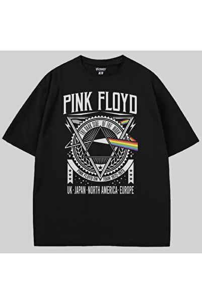 Crazy Μπλουζάκι Pink Floyd Tour 1972 1973 oversized