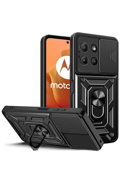 Tech-Protect Husă CamShield Pro pentru Moto G15 - Neagră