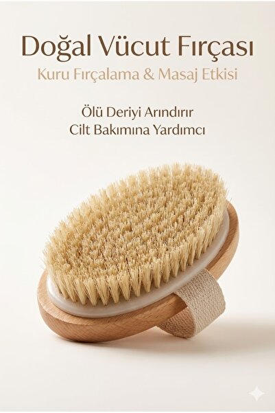 sonx Natural Body Brush – Skin Care Brush with Dry Brushing, Massage and Exfo...