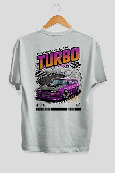 Ankhises Car Series (78) Rear Printed Oversized T-Shirt Men Women Cotton Crew...