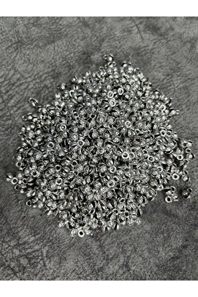 Mos Tespih 10 Adet 6mm Gümüş Renk Tesbih Kapama Aparatı