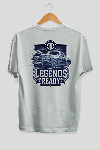 Ankhises Σειρά Car Series (61) Μπλουζάκι με στάμπα στο πίσω μέρος, λευκό, υπε...