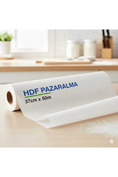 HDF PAZARLAMA Baking Paper 37*50 Meters 1 Roll (Kitchen, Frying, Tray Easy to...