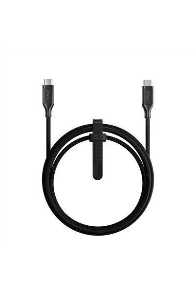 Nomad Cablu de date Kevlar, 1,5 m, USB-C dual, universal, negru