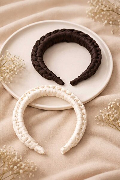 MAKSESUAR Women's Braided Crown Hair Clip (Pack of 2)