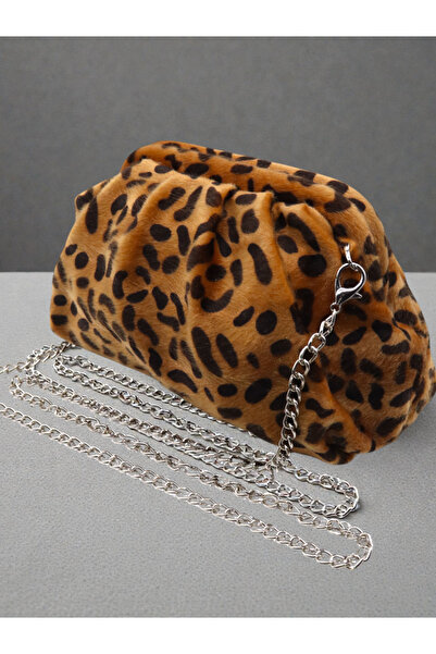 HFKY Women's Velvet Evening Bag with Sprinkled Stones