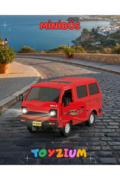 Shem Uzaktan Kumandalı Buhar Atan Minibüs - Full Fonksiyonlu RC 2.4Ghz USB Şa...