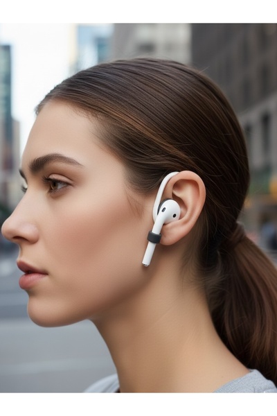 Generica AirPods Compatible Anti-Drop Flexible Tpu Ear Strap - Comfortable De...