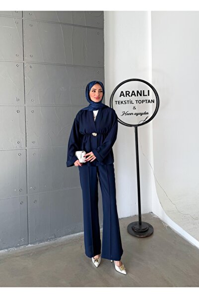 hacer ayaydın Elastic Waist Tunic/Pants 2-Piece Set