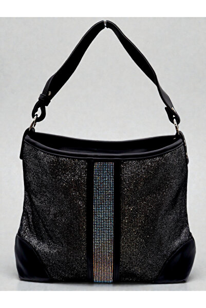 HFKY Γυναικεία τσάντα χεριού και ώμου με κεντημένη πέτρα. Τσάντα με λεπτομέρε...