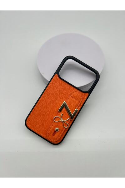 ELMALI STORE iPhone 17 Pro Charmlı Kılıf "2 Charm Hediye !" Kişiye Özel Harfl...