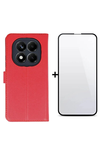 XİAOMİ NOTE 14 PRO (5G) UYUMNLU RENKLİ YUMUŞAK KAPAKLI KILIF / EKRAN KORUYUCU