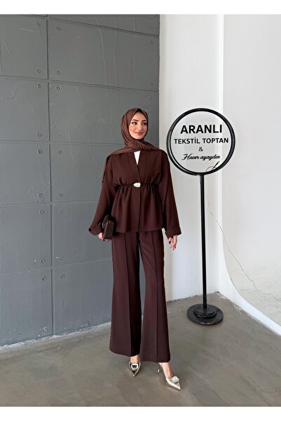 hacer ayaydın Elastic Waist Tunic/Pants 2-Piece Set