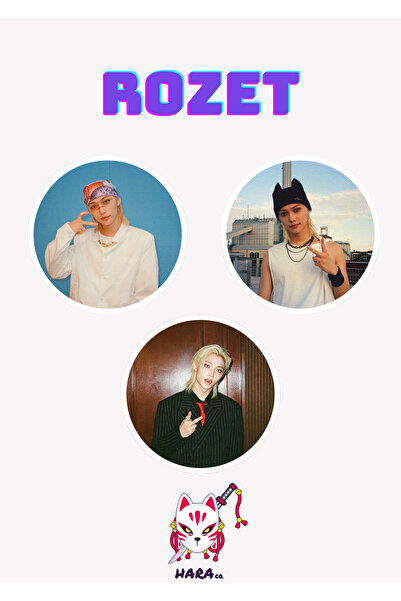 Hara Company Stray Kids Felix Karma Albüm Rozet Seti (3’LÜ)