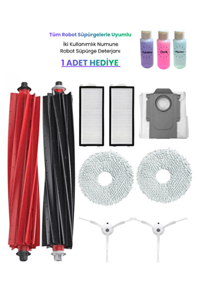 ROPALDE Roborock Qrevo Master Robot Vacuum Cleaner Compatible 9-Piece - Spare...