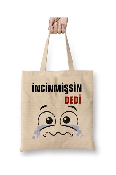 Toyaso What You Say You Are What You Are Said Funny 01 White Cloth Bag Long H...