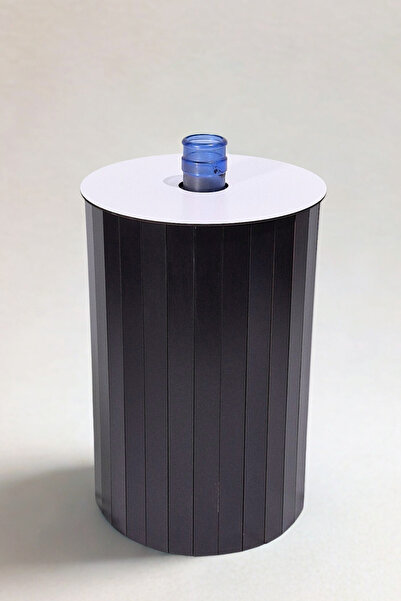 ihtiyacal غطاء زجاجة مزخرف لصندوق تخزين مخفي