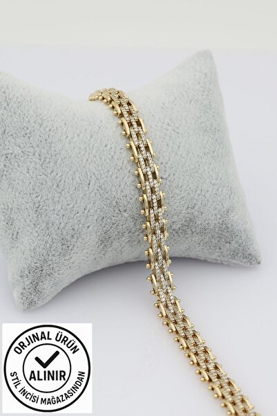 XUPING JEWELRY Style Pearl/Xuping Jewelry Row of Point Zircon Stone Bracelet