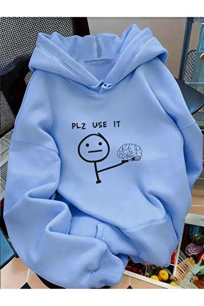 bellanova Poland Patterned Premium Hooded Sweatshirt