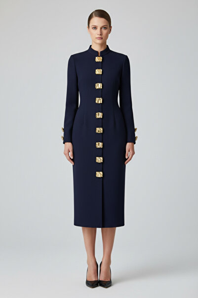 kendim fashion Metal Düğme GOLD 48''- 30,48 mm (6 'lı paket)