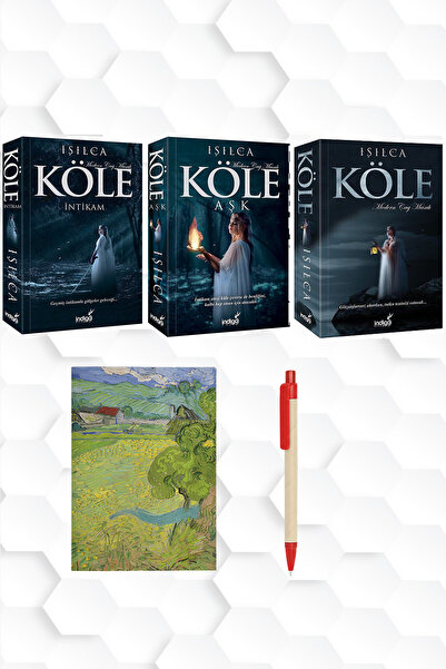 İndigo Kitap IŞILCA- AŞK, İNTİKAM, MODERN ÇAĞ MASALI 3 KİTAPIK SET+VAN GOGH R...