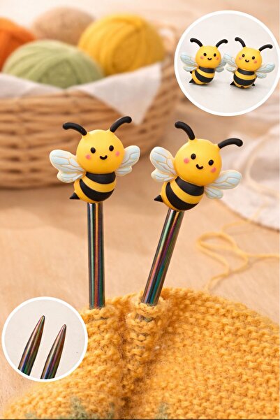 seymatabur Decorative Skewer Tip Protector Bee