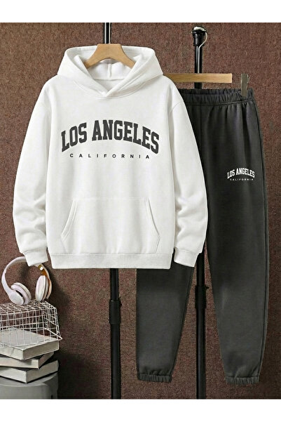 Velostra Daily 3 Thread Comfortable Los Angeles Printed Winter Thick Bottom T...