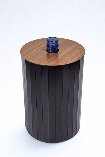 ihtiyacal غطاء زجاجة مزخرف لصندوق تخزين مخفي