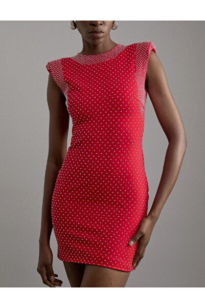 Evendi Short dress, red