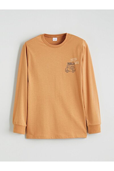 LC Waikiki LCW Kids cu imprimeu Top de pijama pentru băieți