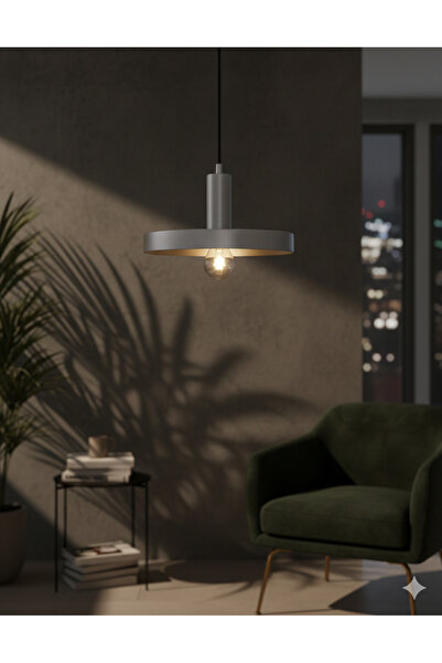 VEYRA Modern Sarkıt Avize - Gümüş Dokunuşlarla Zamansız Şıklık"