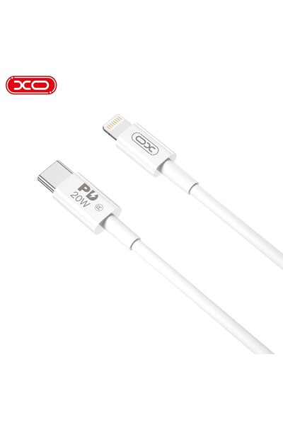 Xo NB-Q189B 20W PD Hızlı Şarj Kablosu Type-C to Lightning 2 Metre iPhone 11 1...