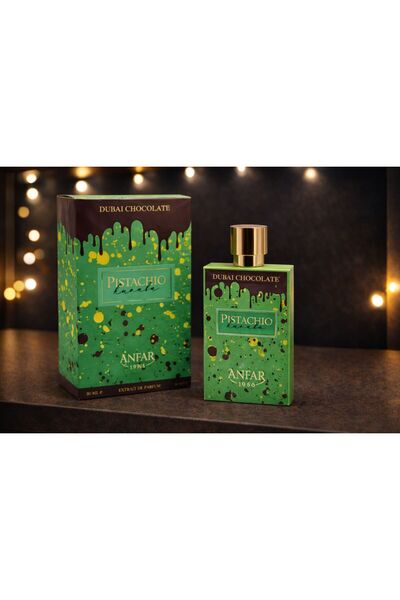 Anfar Pistachio Kunafa Anfar, parfum dulce cu fistic și ciocolată, intens, gu...