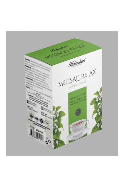 tan organik Melissa and Chamomile Relax Tea 45 Filter Bags
