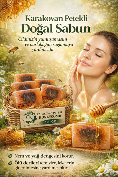 Pura Natura Niguhah Natural Beauty Karakovan Honeycomb Soap 120 Gr
