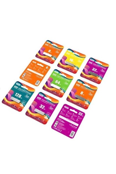 Xo تخزين بيانات عالي السرعة بسعة 128 جيجابايت وهيكل معدني وذاكرة فلاش محمولة U80