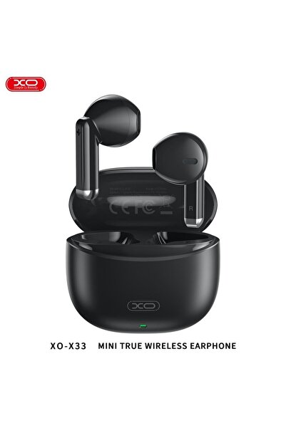 Xo X33 Mini Jade Crystals Bluetooth V5.3 Kulak İçi Kablosuz Kulaklık Siyah Uy...