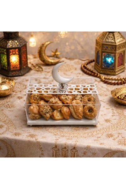 Generic Hospitality Wax | Acrylic Square 20x20 cm with Lid and Crescent Handle