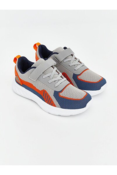 LC Waikiki LCW STEPS Boy's Sports Shoes with Laces and Velcro