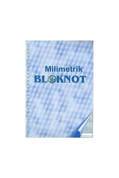 ofisturka Milimetrik Bloknot Defter 70yp A3 Mavi