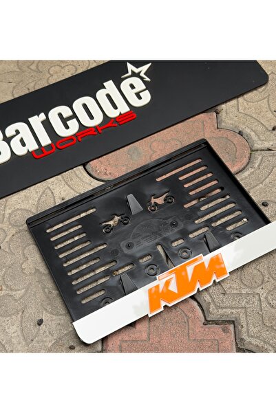 Barcode Works KTM Motorsiklet Plakalık Pleksi Model 3D Ktm Duke 250 Duke390