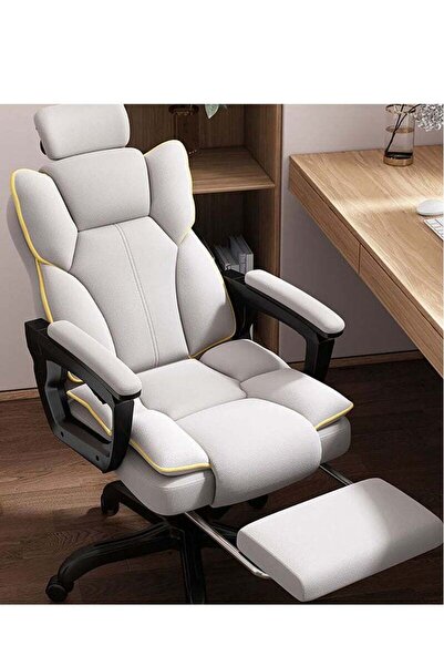 Arabest كرسي ألعاب قابل للإمالة بزاوية 130 درجة، مصنوع من جلد صناعي، يتحمل وز...